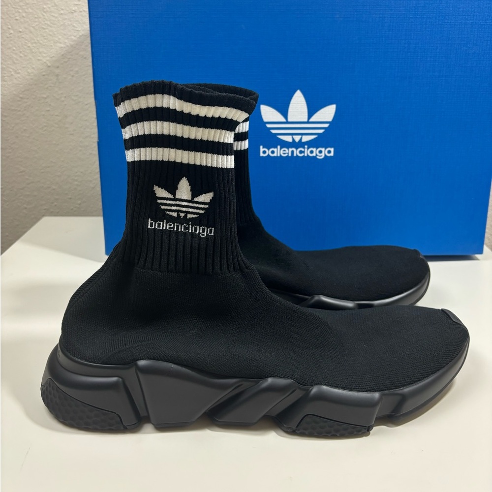 Balenciaga x Adidas Speed sneakers Men US 9 - Picture 3 of 7